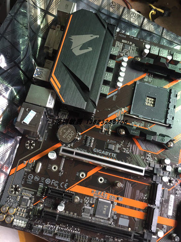 gigabyte技嘉b450maoruselite小雕游戏电竞主板am4主板