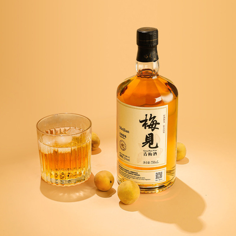 梅见青梅微醺12度梅子果酒女士低度甜酒晚安果酒