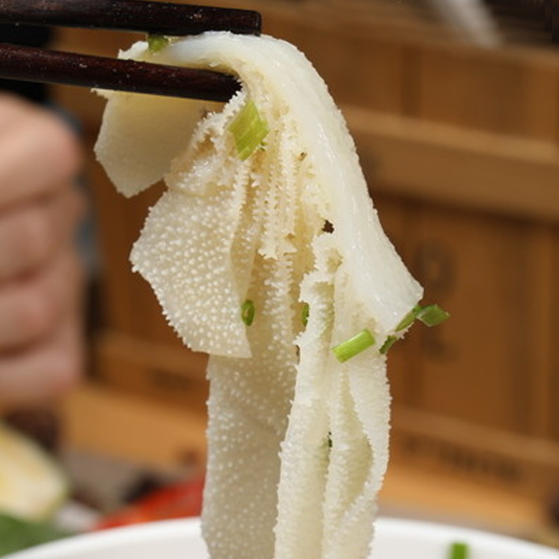 新鲜水发牛百叶净毛肚丝丝肚火锅食材配菜 1斤装 涮锅图片