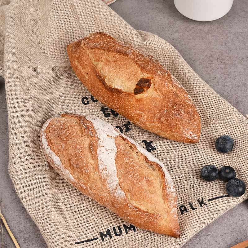 法棍面包乳酪蔗糖无油夹心卡脂食品奶酪早餐传统西式糕点