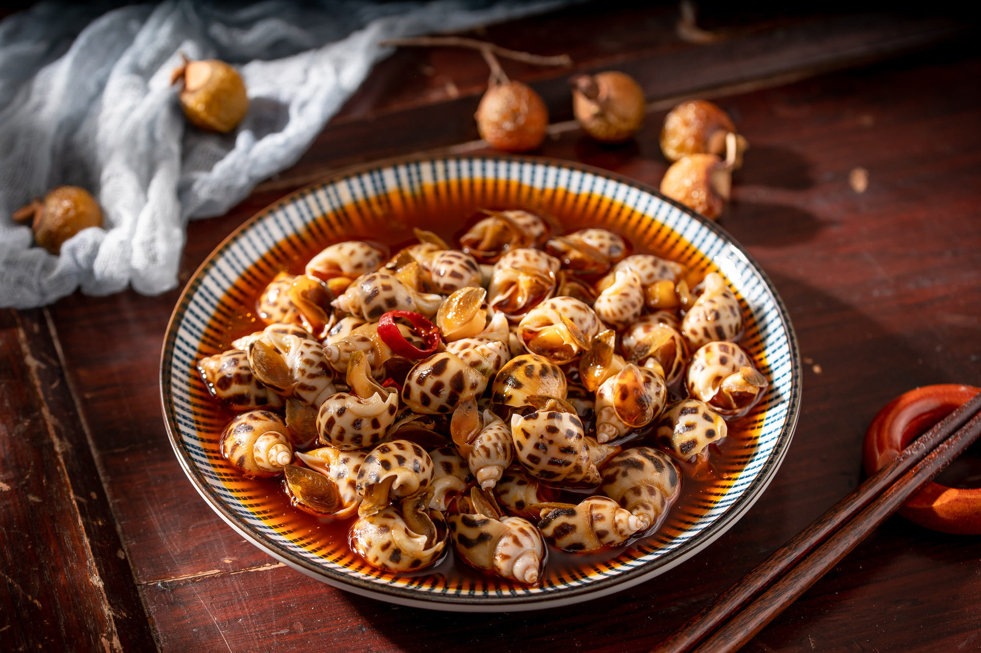 500g鲜活花螺现做(可做蒜蓉或辣蒜蓉,两种口味需备注!