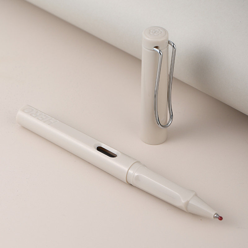 英雄高端签单高档商务男士水笔碳素高颜值圆珠笔宝珠