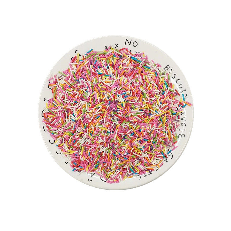 包邮彩糖针彩糖珠朱古力彩针蛋糕装饰西点蛋糕蛋仔烘焙装饰2500g