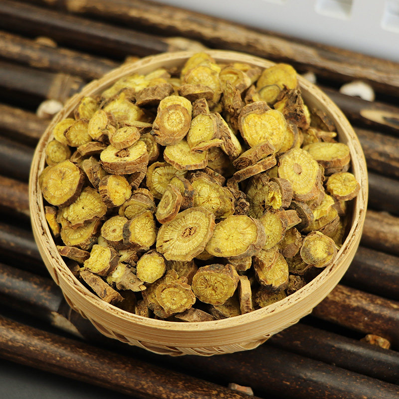 黄芩中药材500g克包邮黄茶泡粉不野生不特特级黄芩