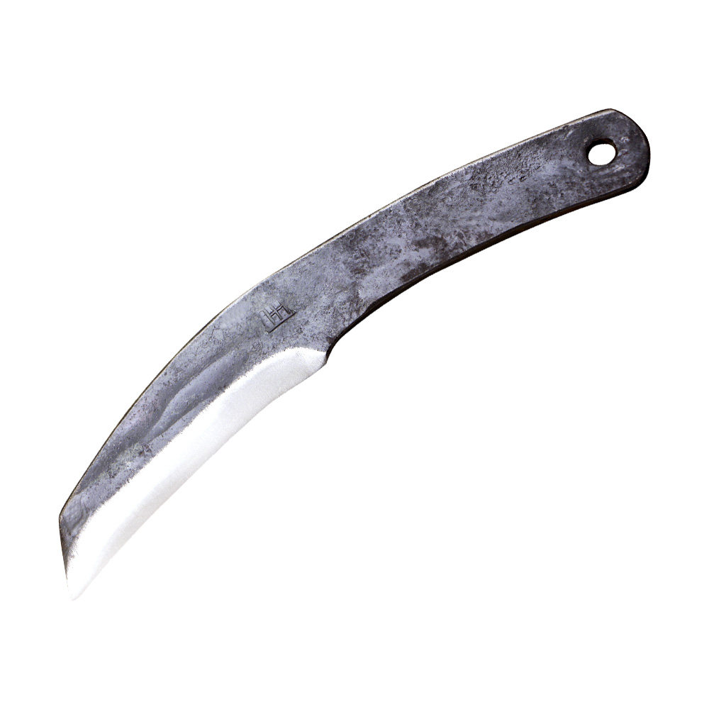 王氏手工刀弹簧钢刀小刀铁匠锻打刀全钢刀