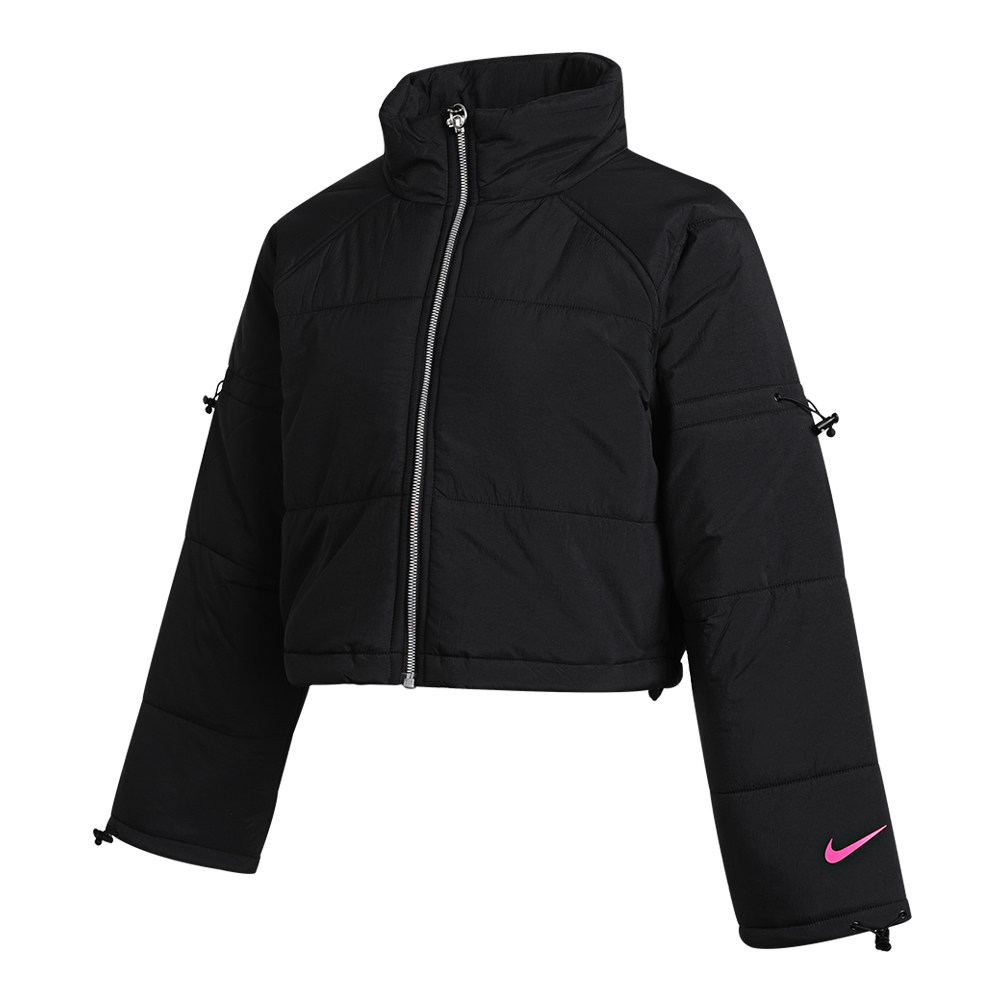 nike耐克2021新款女子运动服防风保暖短款棉服运动棉衣
