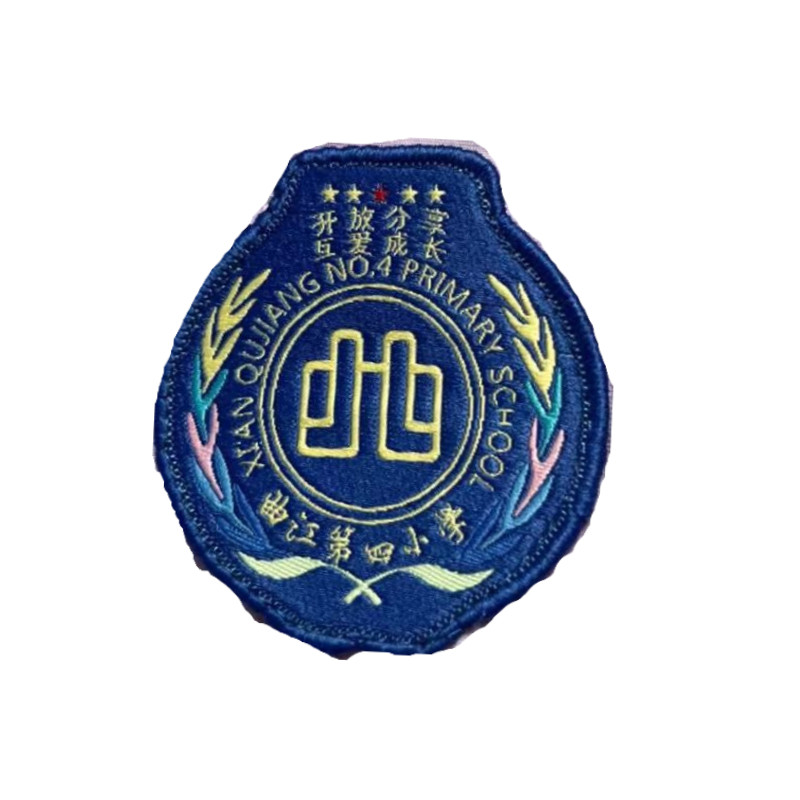 校徽校服西安曲江第四小学英伦学生学生运动运动服校服