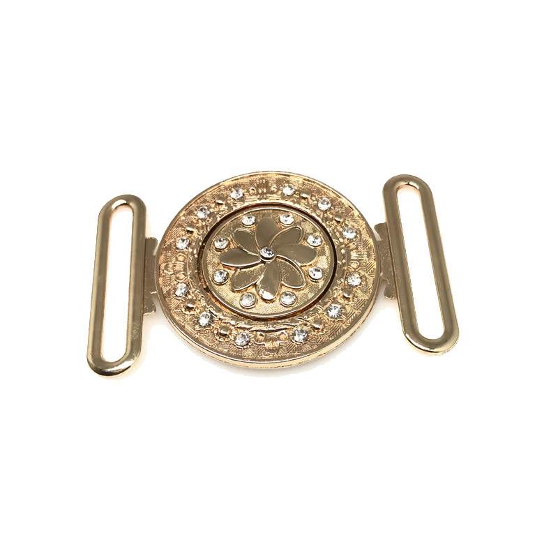 腰带高档金属女装时装腰封搭扣精品大衣羽绒服纽扣