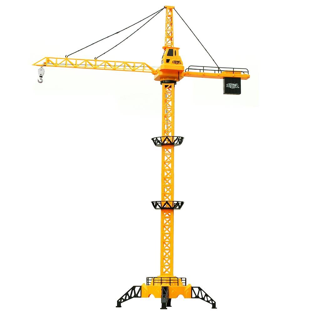 大号无线遥控塔吊超高128米合金起重机玩具男孩电动