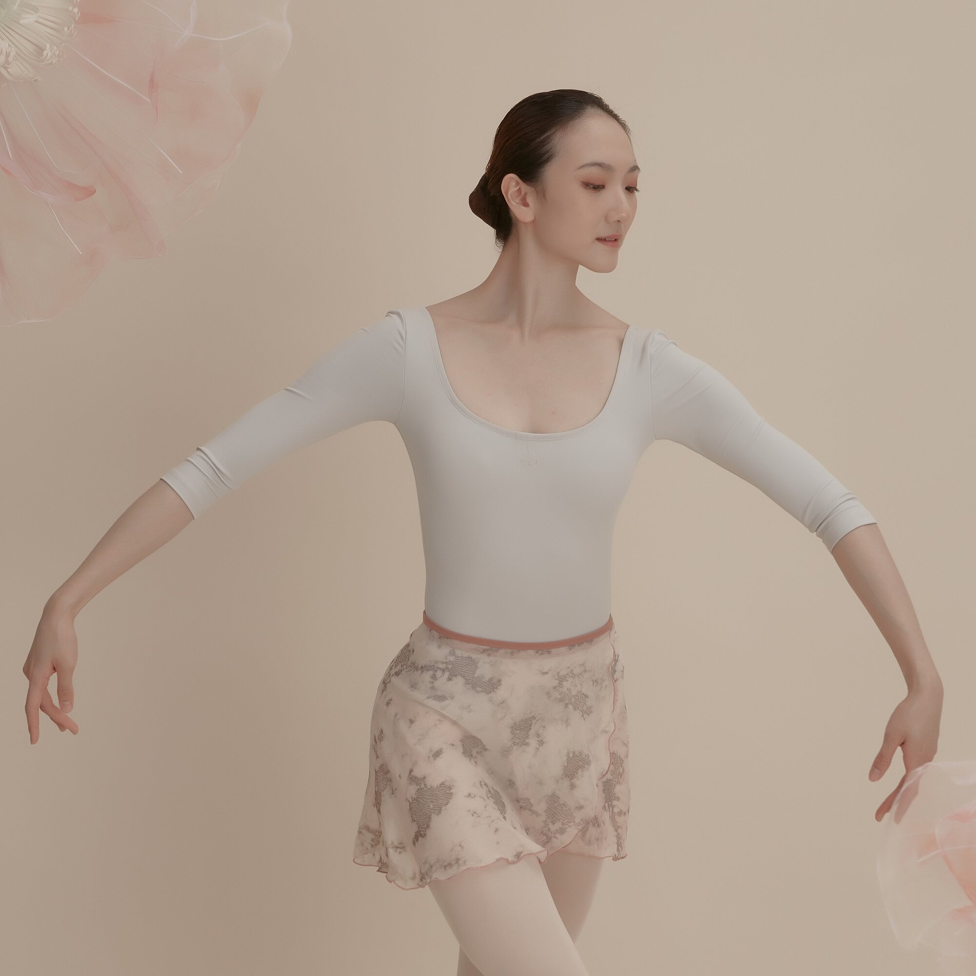 浮生若舞学院基础高胯中芭蕾芭蕾舞舞蹈艺考连体芭蕾舞服