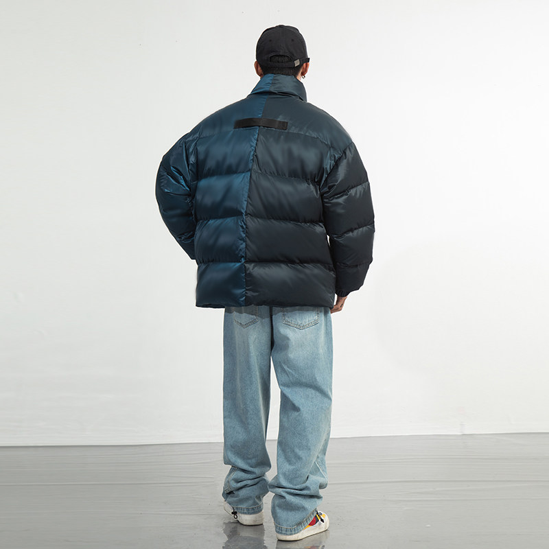 休闲kodakblack羽绒服2020冬季新款宽松ab潮牌外套羽绒服