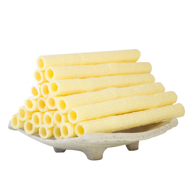 玉米老式玉米棒爆米花膨化棍米大米空心筒米泡筒膨化食品