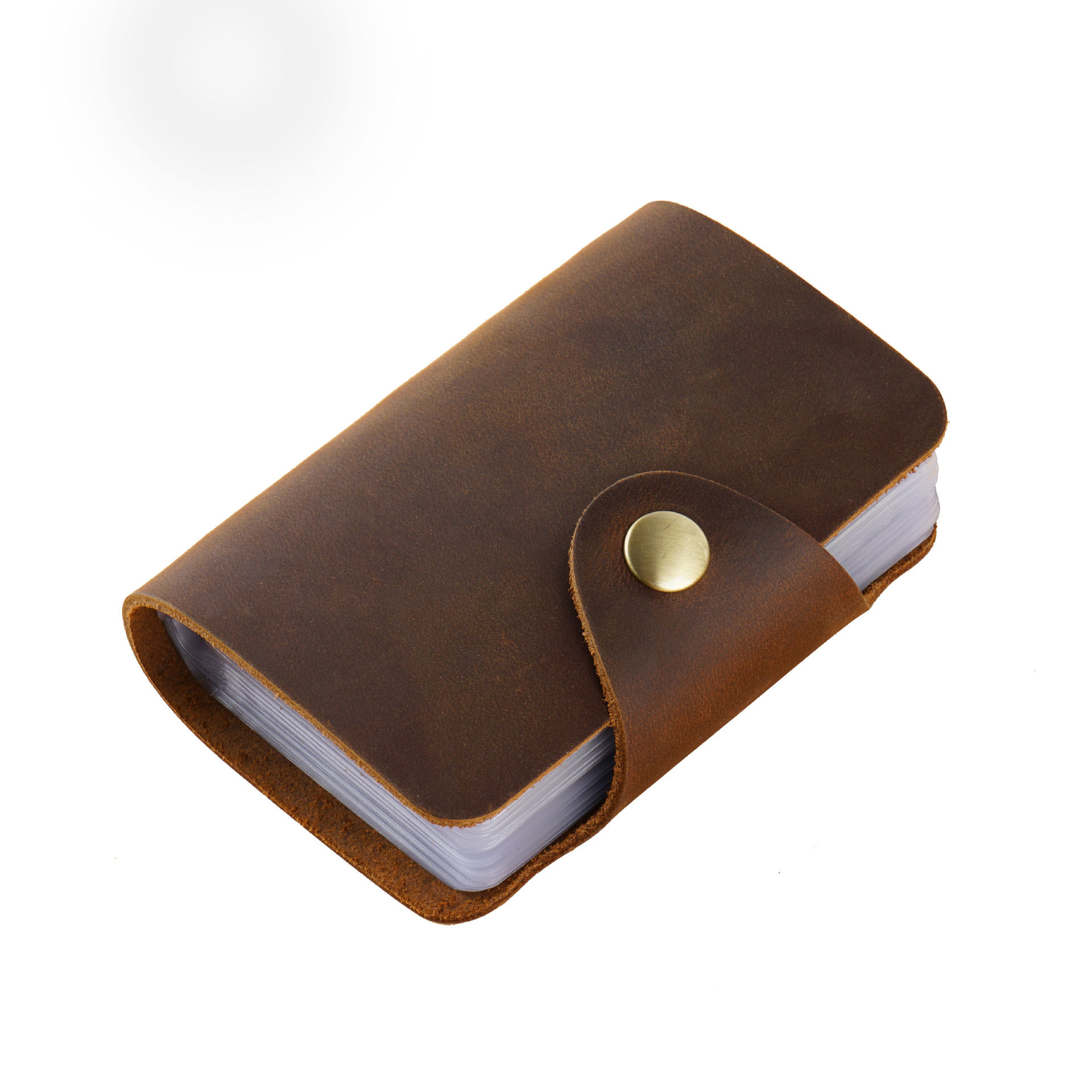 皮卡真皮包女士多卡位名片夹牛收纳男士卡片卡包