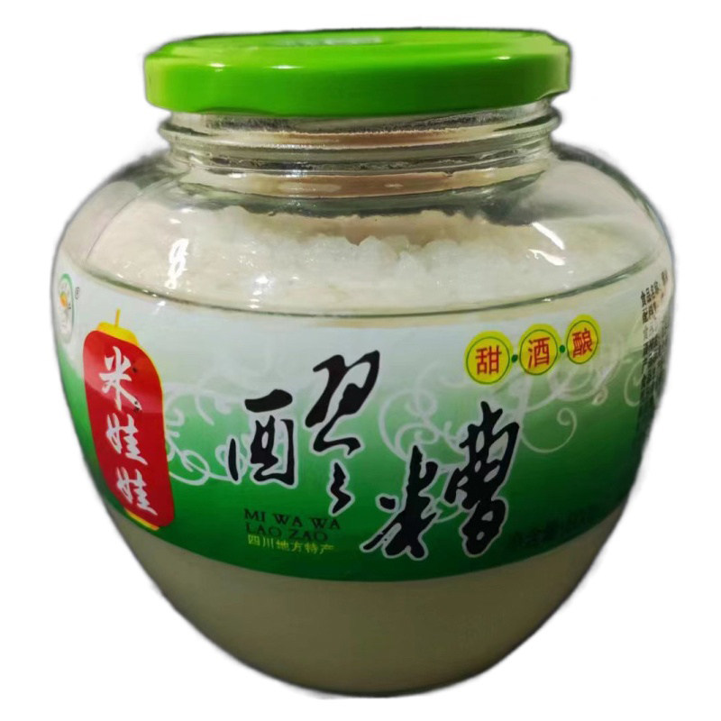 醪糟四川川大竹米娃娃600g月子糯米酒曲孕妇其他食品