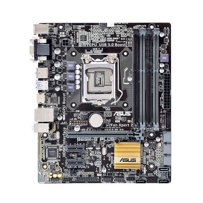 三年质保asus华硕b85m-f主板b85m-gplus台式机b85主板