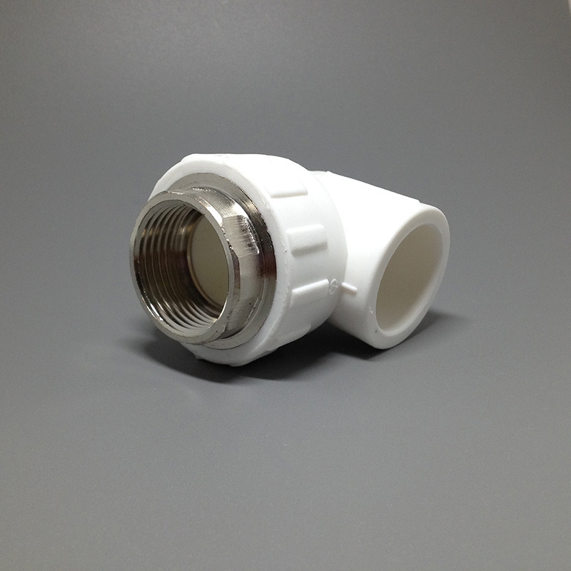 弯头内丝ppr内牙接管水管管件三龙2025324分6分ppr管