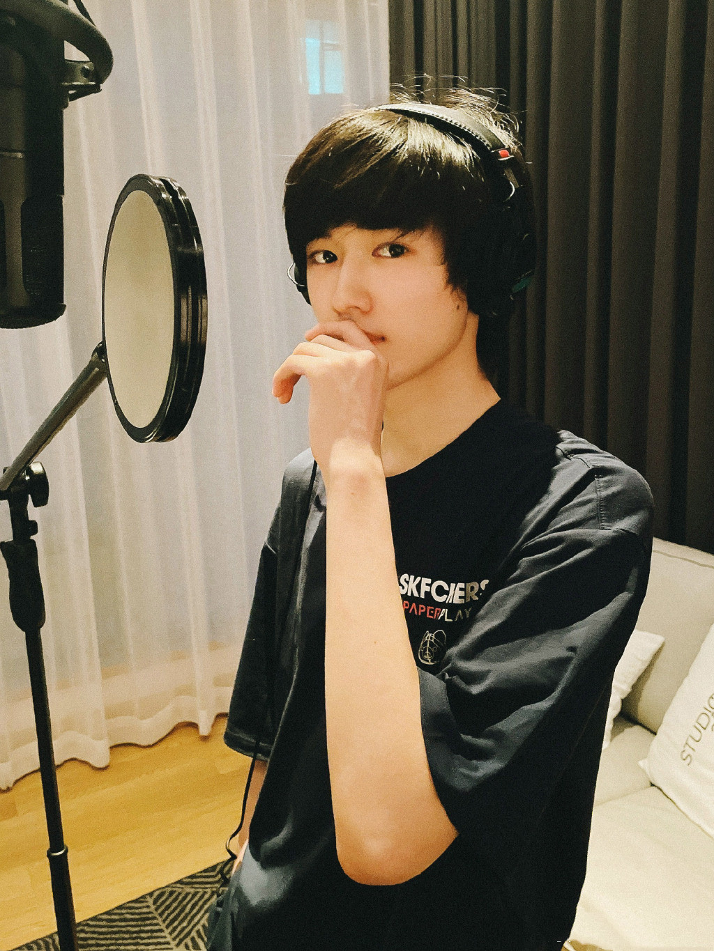 宋亚轩同款衣服纯棉字母印花短袖t恤男潮ins应援tnt明星周边半袖