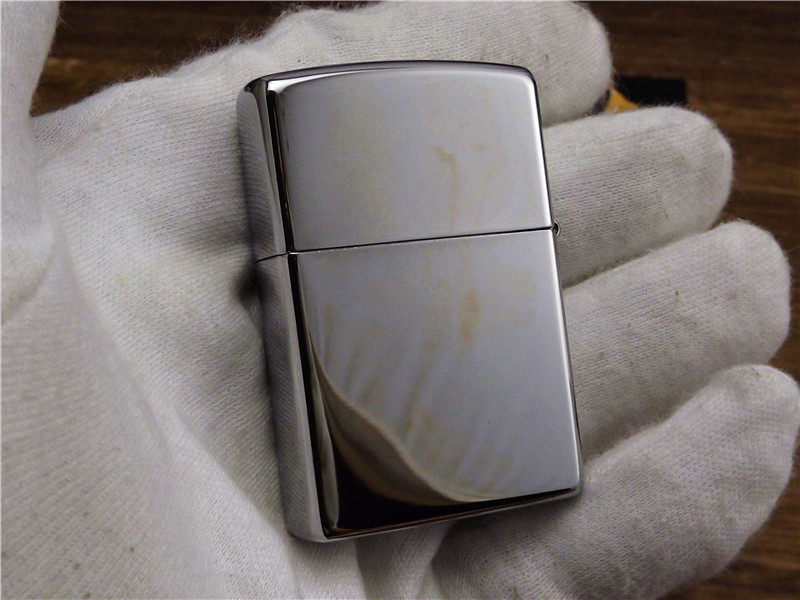 zippo打火机全新14年镜面繁花花纹原装正品专柜zippo