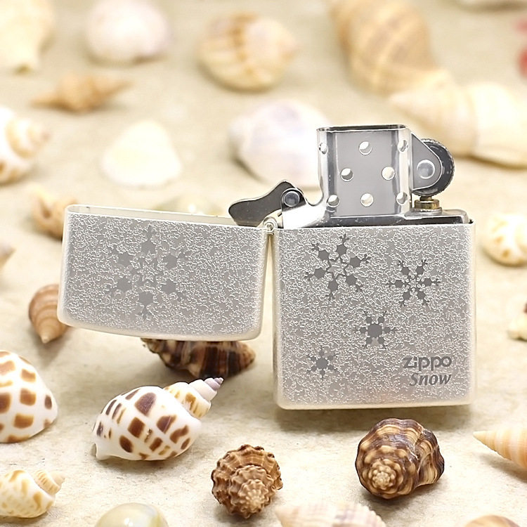 原装正品zippo打火机雪花5朵zbt15美国芝宝防风其它品牌打火机