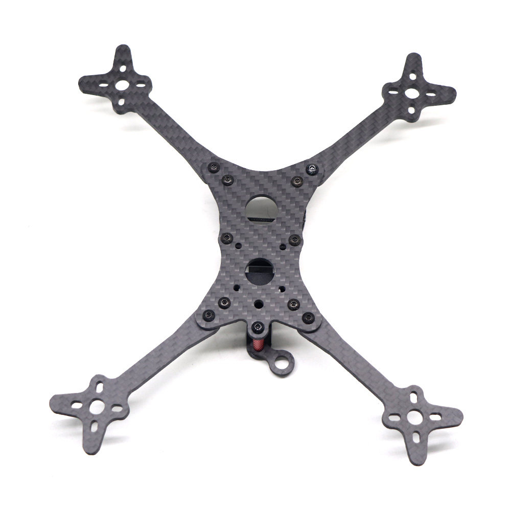 floss210碳纤机架航拍fpv穿越机四轴机架耐炸4mm机架qav210