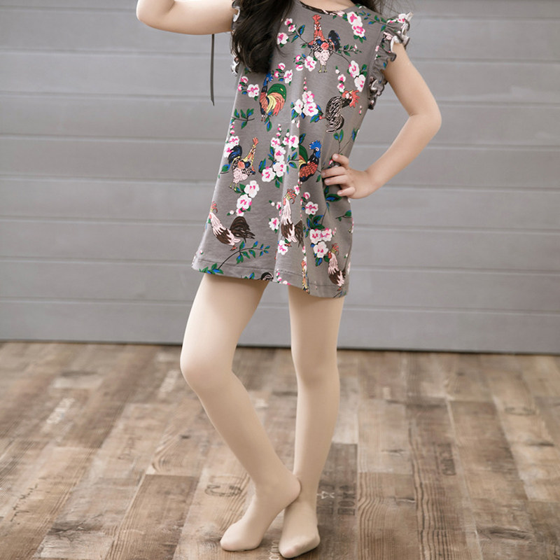 女童白色舞蹈袜春秋季薄款儿童肉色光腿神器丝袜儿童袜子016岁