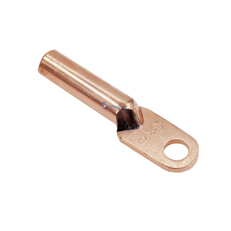 国标a级dt-25铜鼻25平方 电缆铜接头 铜线鼻子 铜线耳 铜接线端子