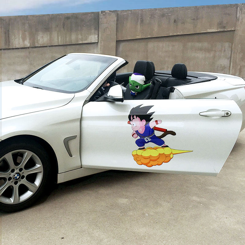 贴纸电动摩托车孙悟空筋斗云电动车个性车身装饰小龟汽车装饰贴