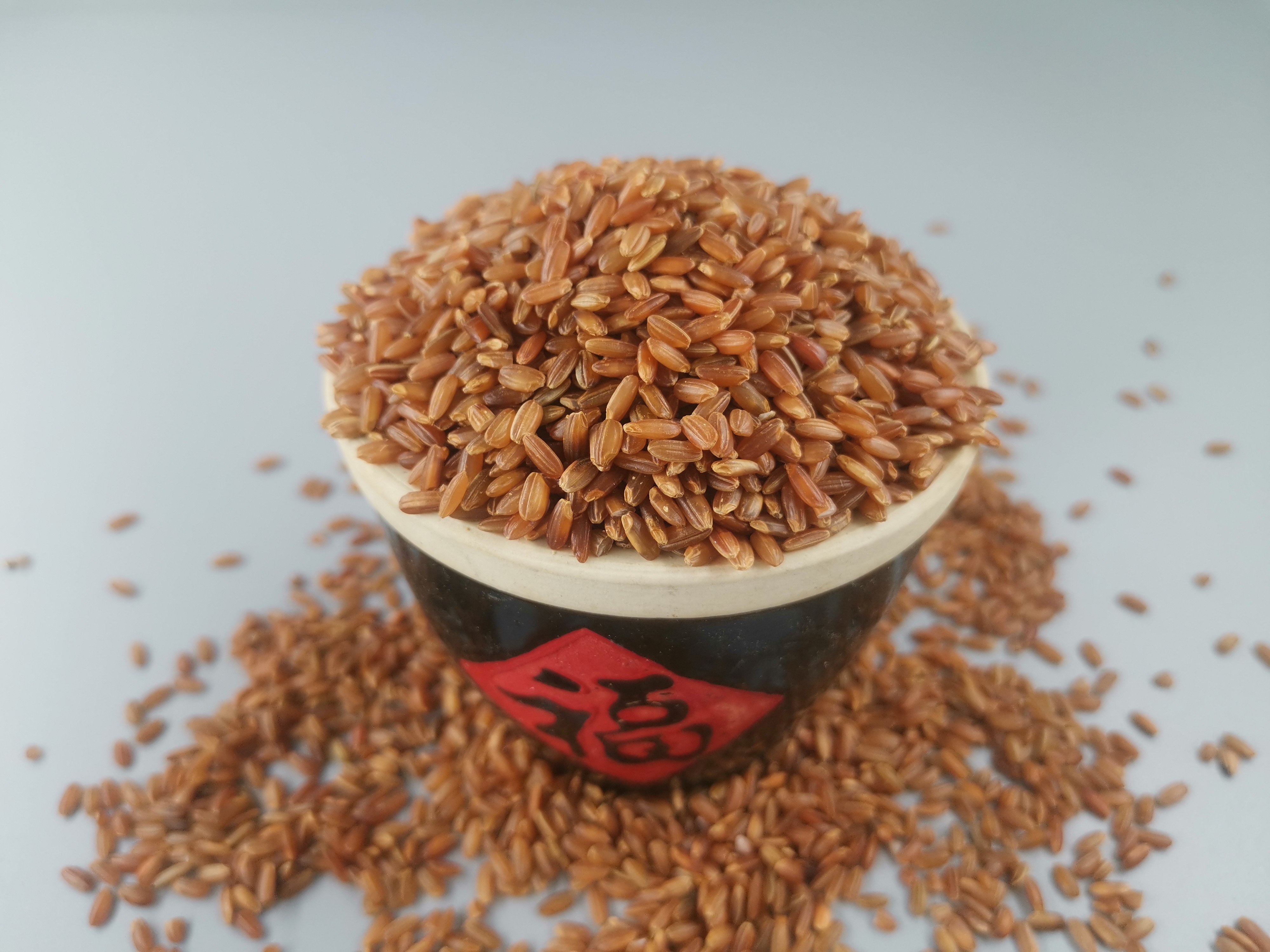 农家红米250g糙米红大米饭五谷杂粮粗粮三色糙米原料10份包邮饱腹