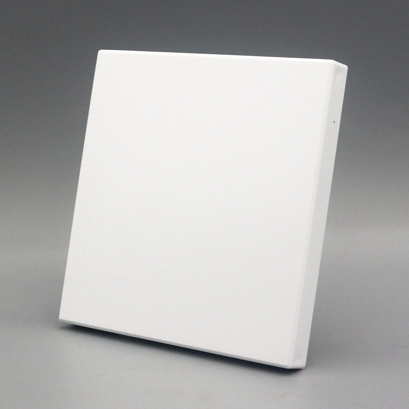 面板雅白空白大板无框开关墙壁插座白板空位开关插座套装