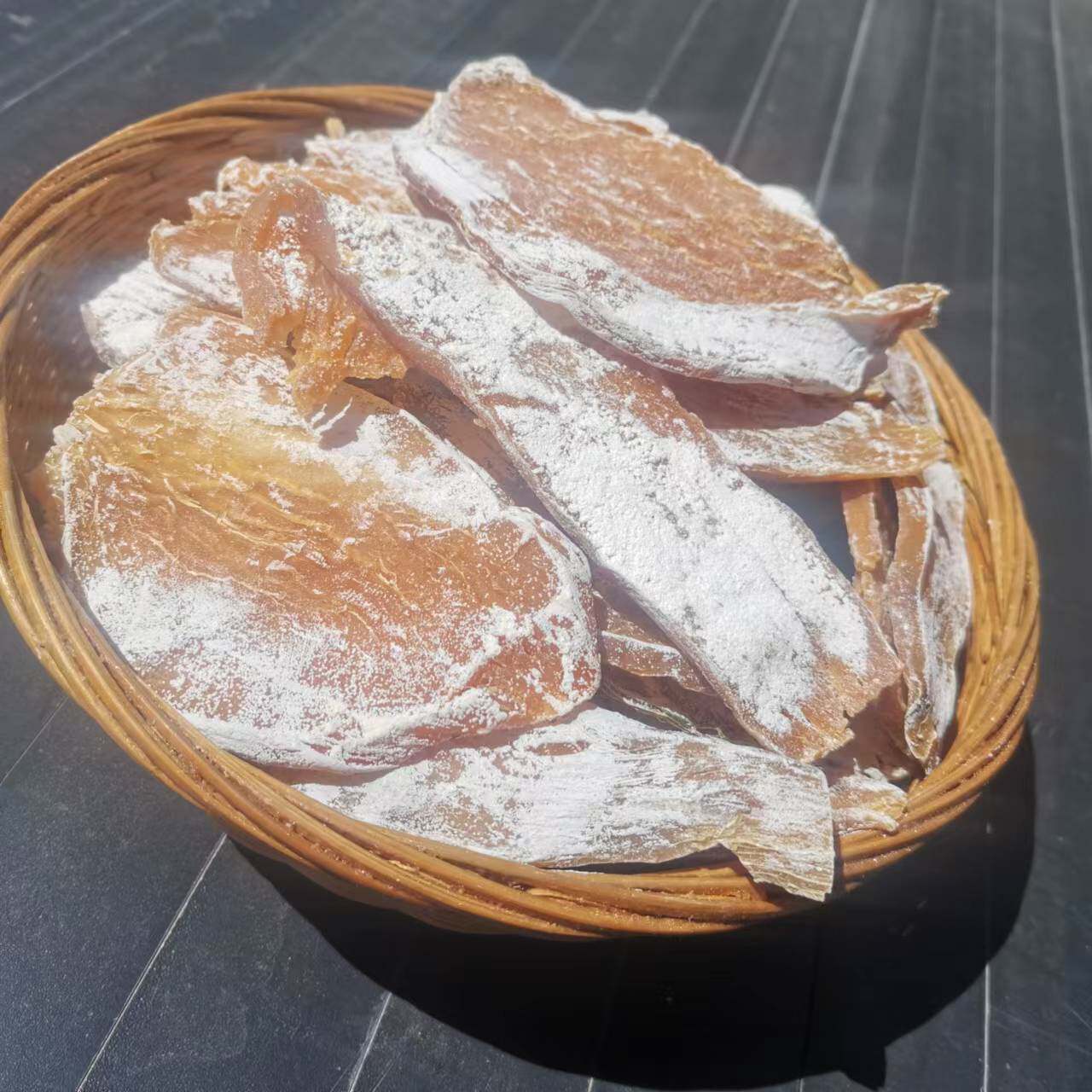 劲道地瓜农家晒制干硬白霜红薯干嚼薯霜干包薯类制品