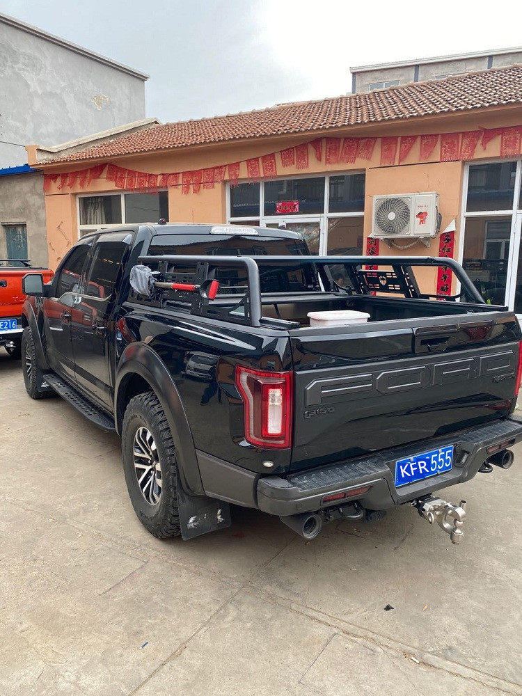 猛禽皮卡重载支架斗厢帐篷坦途f150龙门架行李架汽车包围