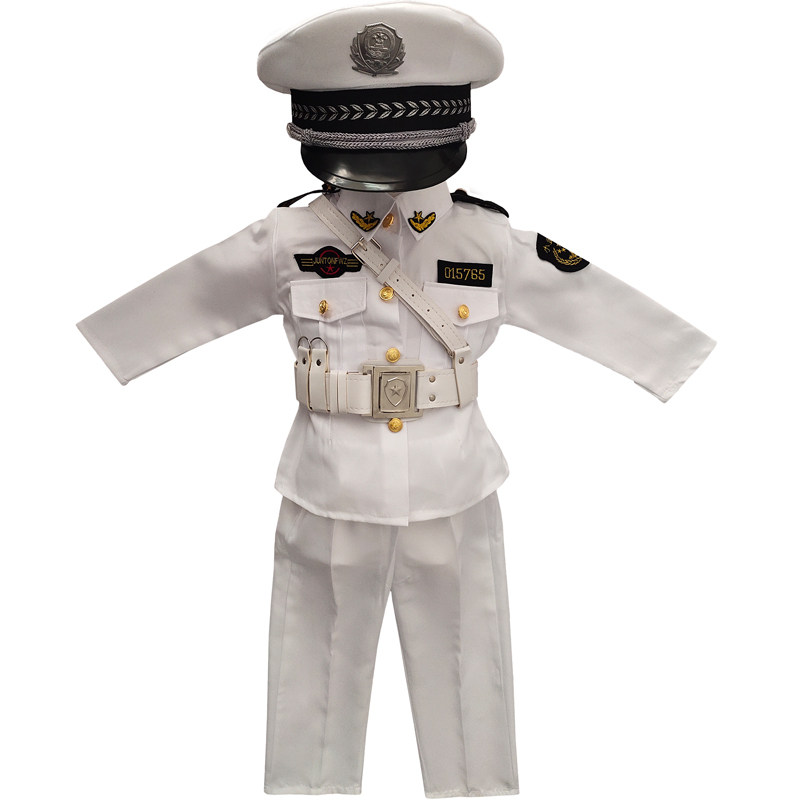 儿童海军衣服男孩水军装女学院风升旗手演出陆空鼓号服小军人套装