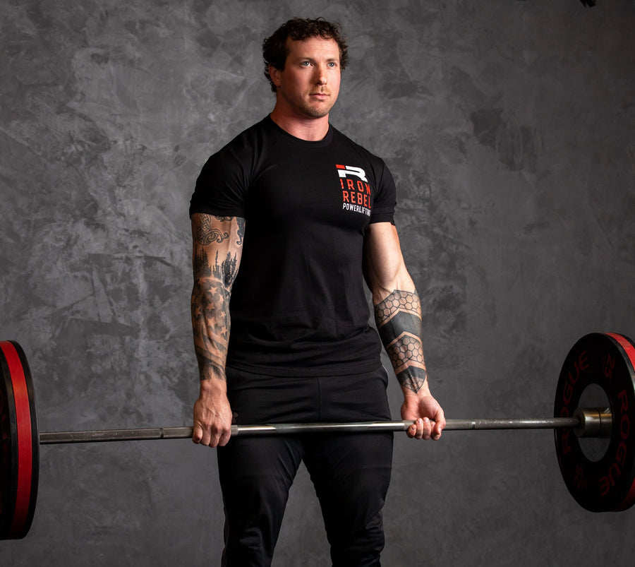 魔山体育ironrebel铁之叛逆powertee短袖运动健身运动t恤