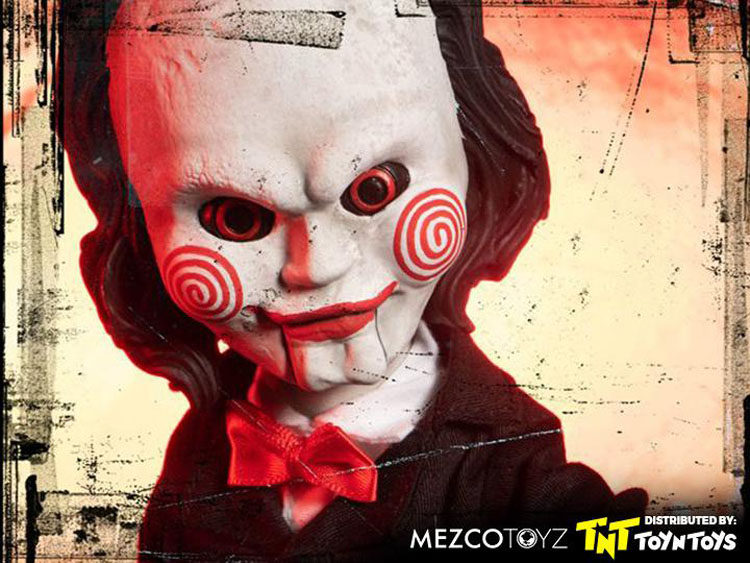 现货mezco蚂蚁电锯惊魂ldd系列惊悚木偶小丑手办