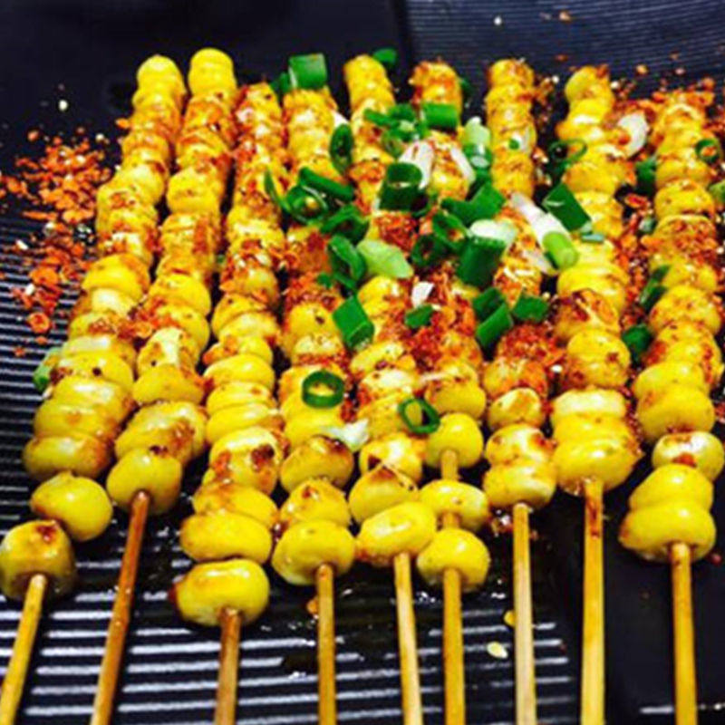 玉米烧烤1000串新鲜玉米粒小串炸串食材冷冻半成品玉米