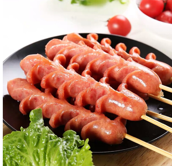 热狗开花肉肠15支老长长沙香肠网红烧烤油炸香肠