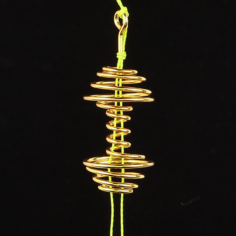 粼湖鲢鳙钓组荧光串钩扁担三叉天平钩防缠绕鱼钩