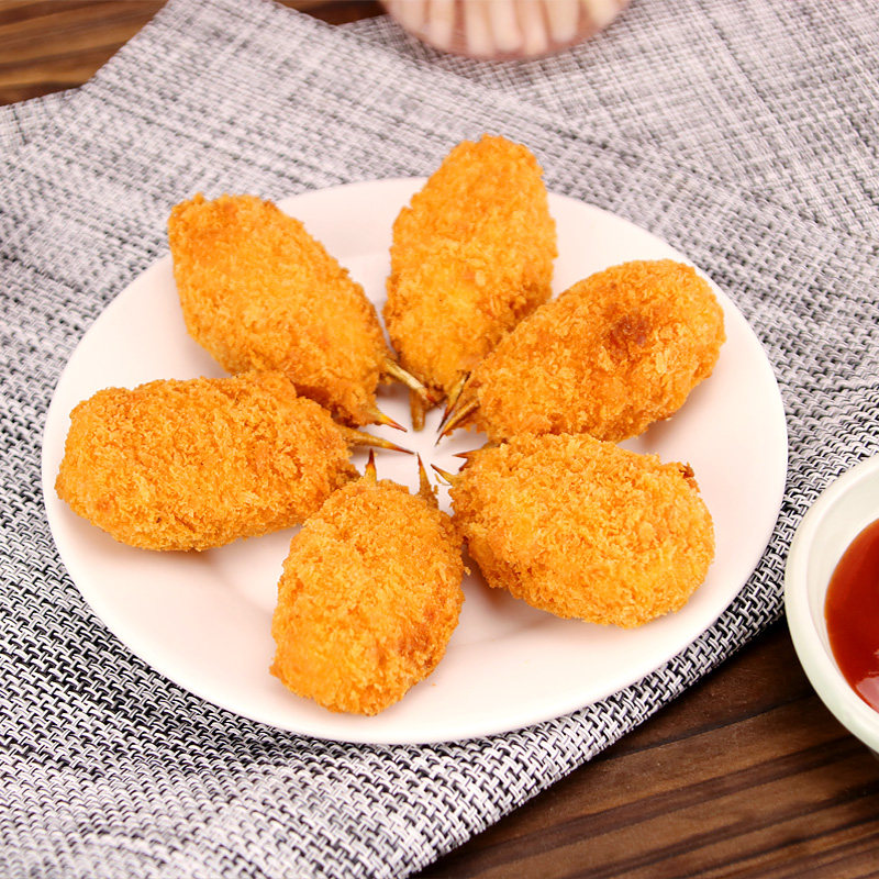 蟹钳远洋芙蓉蟹爪黄金900g新鲜冷冻油炸小吃蟹类制品