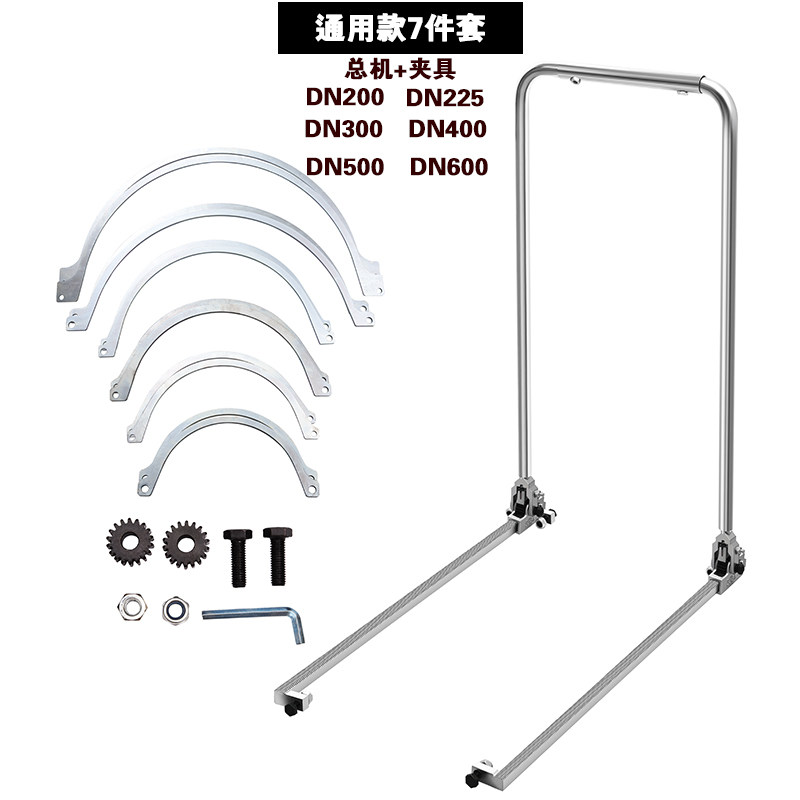 hdpe双壁波纹管拉紧安装神器通用型拉管连接器网红pe管