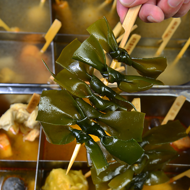 海带10串昆布串火锅豆捞关东麻辣烫串香冒菜食材海带