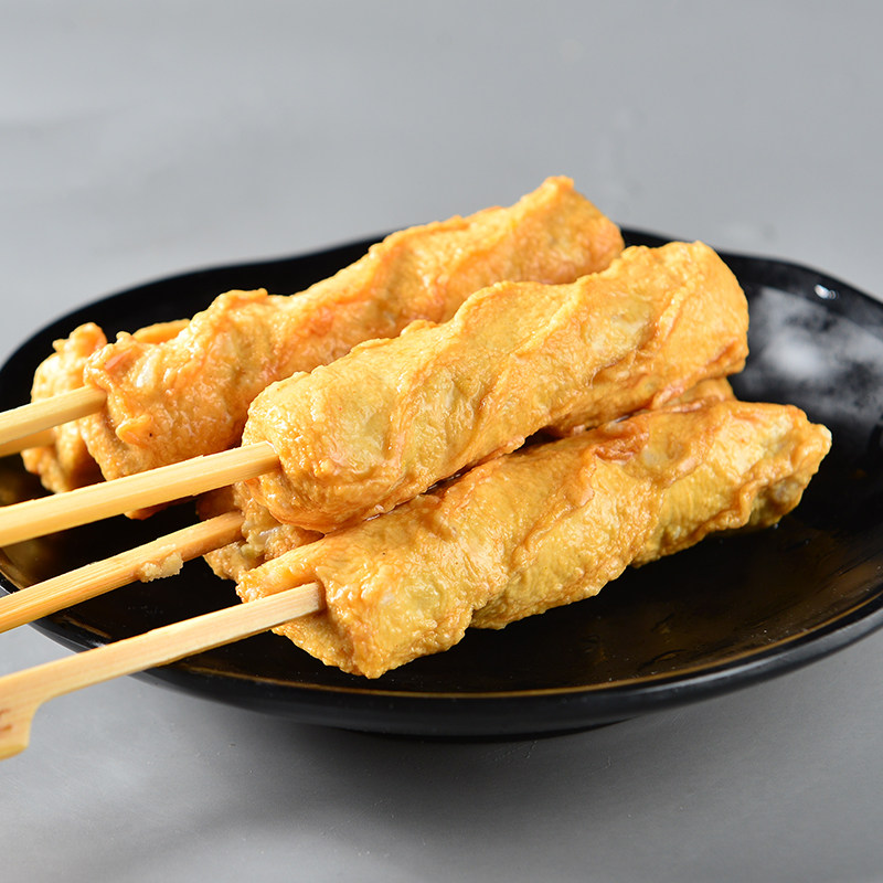 火锅黄金脆骨10串关东豆捞冒菜串串香食丸子猪肉丸