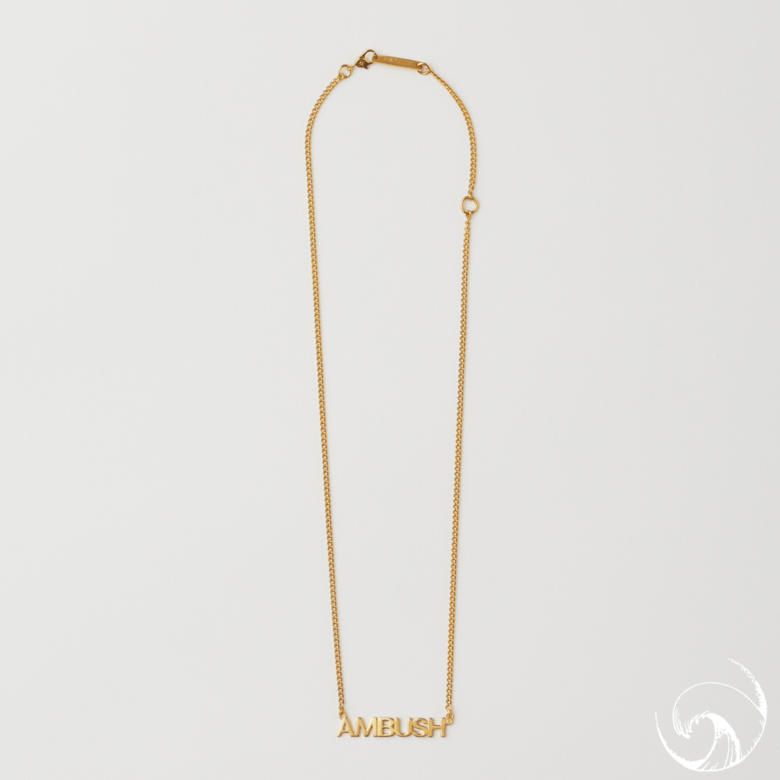 【国内现货】ambush nameplate 铭牌logo字母项链