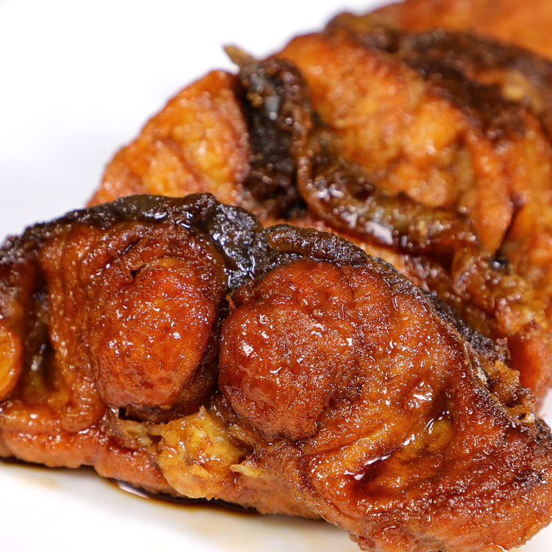 真味无锡特产美食五香糖醋熏鱼爆鱼肉质500克即食鱼零食