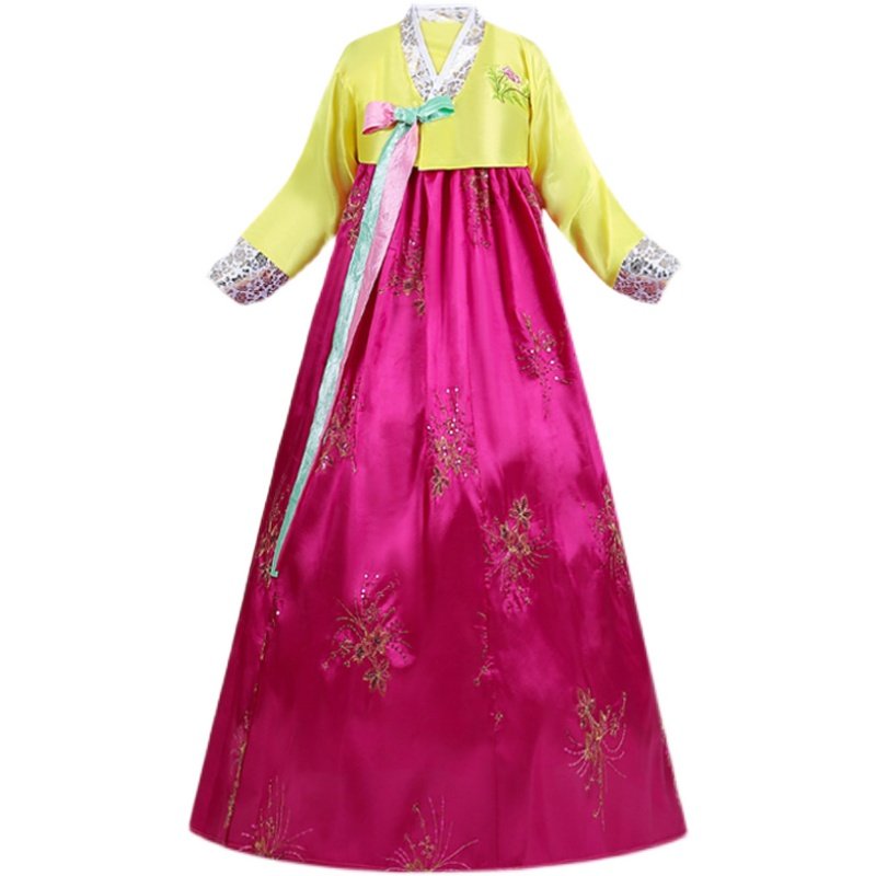 韩国传统朝鲜族古装韩服演出演出服服装朝鲜大长今其它制服