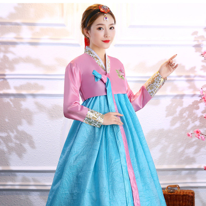 韩服女装朝鲜演出演出服服装舞台表演舞蹈民族风民族服装