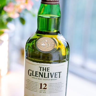英国进口格兰威特12年陈酿glenlivet单一麦芽威士忌700ml行货