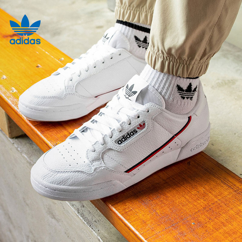 阿迪达斯官网授权三叶草男女continental运动运动休闲休闲鞋g27706