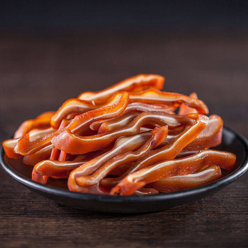 熟食五香卤猪耳朵耳尖500g3袋真空卤味即食猪肉类