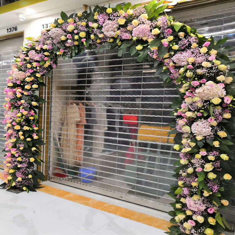 拱门杭州四季青开业开张鲜花庆典礼仪气球礼炮鲜花拱门