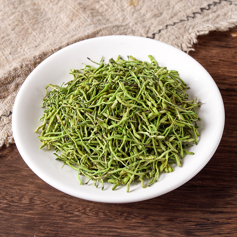 金银花500g散装250g包邮中药材湖南野生泡茶洗澡金银花